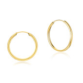 Cercei aur rotunzi Ø16 mm din aur 14K DiAmanti AS/002EG14K-AS